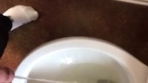 Male peeing