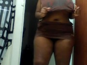 Chocolate Sexy bbw clapping 7/16