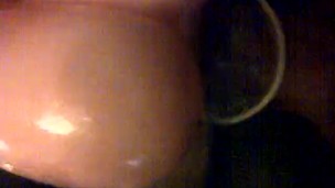 me fucking my toy pussy with female condom in
