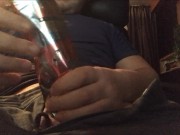 Hugh Johnson is hung like a Christmas tree! 2/16