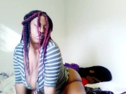 Chocolate Sexy bbw jiggling ass 12/16