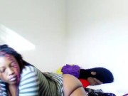 Chocolate Sexy bbw jiggling ass 14/16