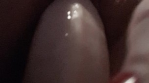 Slow dildo play