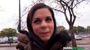 Mofos - Spanish Student's real Big Boobs