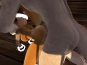 Christmas Tales - Gift Time ( Furry / Yiff ) 14/16