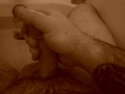 Solo Male After Cum Stroke