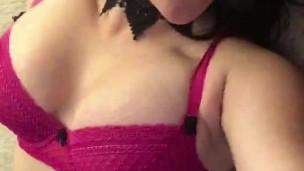 Nikki Phoenix pretty in pink cock Tease