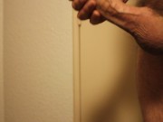 Massive Thick Cock with several strings of thick juicy cum
