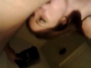 My White Bitch let's me own her Throat 7/16