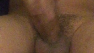 Spitting on my own dick