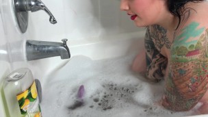 Sea monster sex in bathtub Gabbymonroe.com