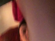 Shooting massive Cum load