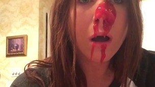here's your facial bitch