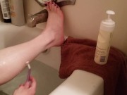Shaving my legs