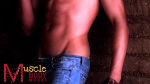 Latin muscle abs model mexico bodybuilder