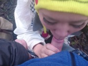 Sakura'chan swallow load in public (almost caught!!) 9/16