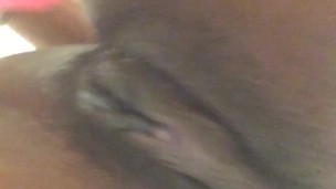 Testing out new vibrator toy