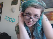 Denim and High Collar Fetish JOI with Blue Ruin 14/16