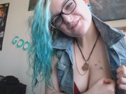 Denim and High Collar Fetish JOI with Blue Ruin 4/16