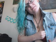 Denim and High Collar Fetish JOI with Blue Ruin 6/16