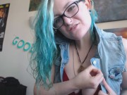 Denim and High Collar Fetish JOI with Blue Ruin 9/16