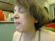 GTS Eats Sandwich with Tiny Inside