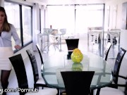 Girlsway Secretary Muff Diving the Boss