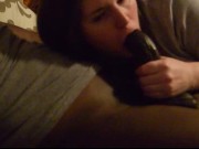 the mrs. enjoys some chocolate while i watch harry potter 12/16