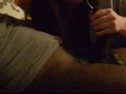 the mrs. enjoys some chocolate while i watch harry potter 9/16