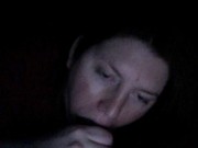 Mrs. suck my BBC love stick passionately in the dark 10/16