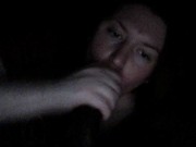 Mrs. suck my BBC love stick passionately in the dark 12/16