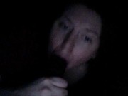 Mrs. suck my BBC love stick passionately in the dark 13/16