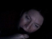 Mrs. suck my BBC love stick passionately in the dark 15/16