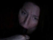 Mrs. suck my BBC love stick passionately in the dark 5/16