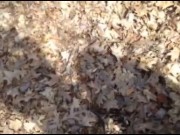 outside the mrs. getting my meat sucked hope we dont get caught 3/16