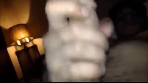 Jerking off my really hard cock and cuming