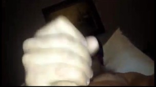 Jerking off til i cum