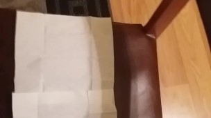 Quick handjob at night