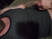 oops I got some cum in my beard