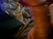 just me stroking my cock