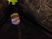 Since I hate cleaning, just piss on the cleaning bottle!