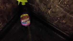 Since I hate cleaning, just piss on the cleaning bottle!