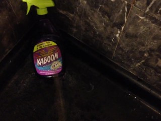 Since I hate cleaning, just piss on the cleaning bottle!