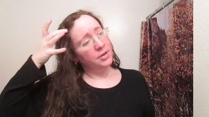 Hair Journal: Combing Long Curly Strawberry Blonde Hair - Week 13 (ASMR)