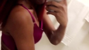 To much sexiness in a bathroom