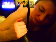 mrs. teasing and pleasing my black cock in hotel room 4/16