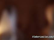 Teen Kimber Lee Catches Peeping Tom through Hotel Window! 4/16