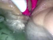 we-vibe nova used on wet pussy