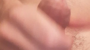 Stroking my cock
