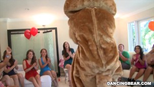 Wild Sluts Pin the Junk on the Hunk on DancingBear.com! (db9114)